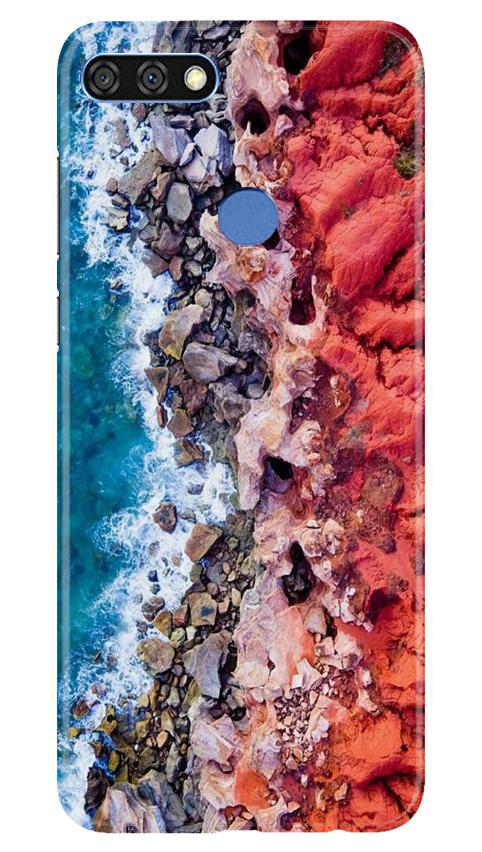Sea Shore Mobile Back Case for Huawei 7C (Design - 273) Sea Shore Case for Huawei 7C (Design No. 273)