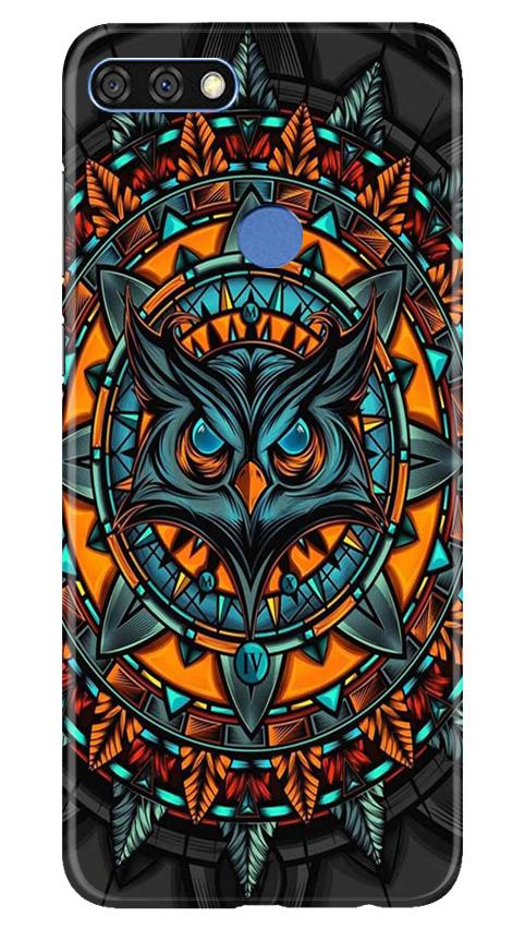 Owl Mobile Back Case for Huawei 7C (Design - 360) Owl Mobile Back Case for Huawei 7C (Design - 360)