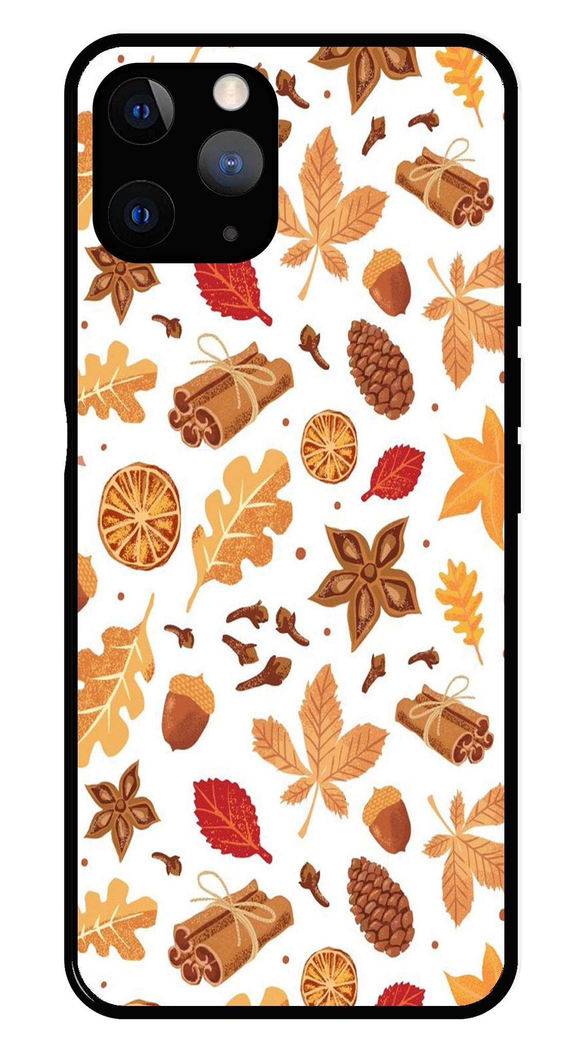 Autumn Leaf Metal Mobile Case for iPhone 11 Pro Autumn Leaf Metal Mobile Case for iPhone 11 Pro