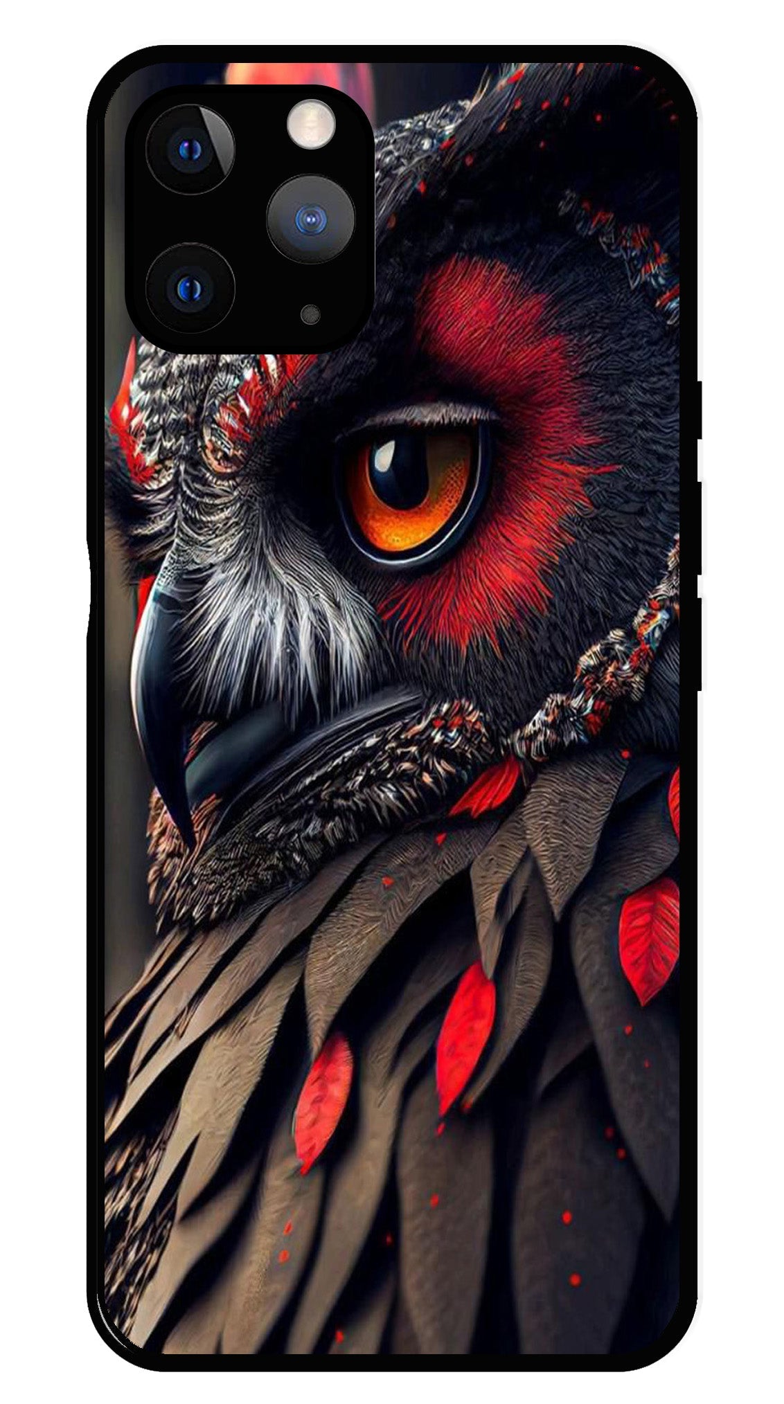 Owl Design Metal Mobile Case for iPhone 11 Pro Max Owl Design Metal Mobile Case for iPhone 11 Pro Max