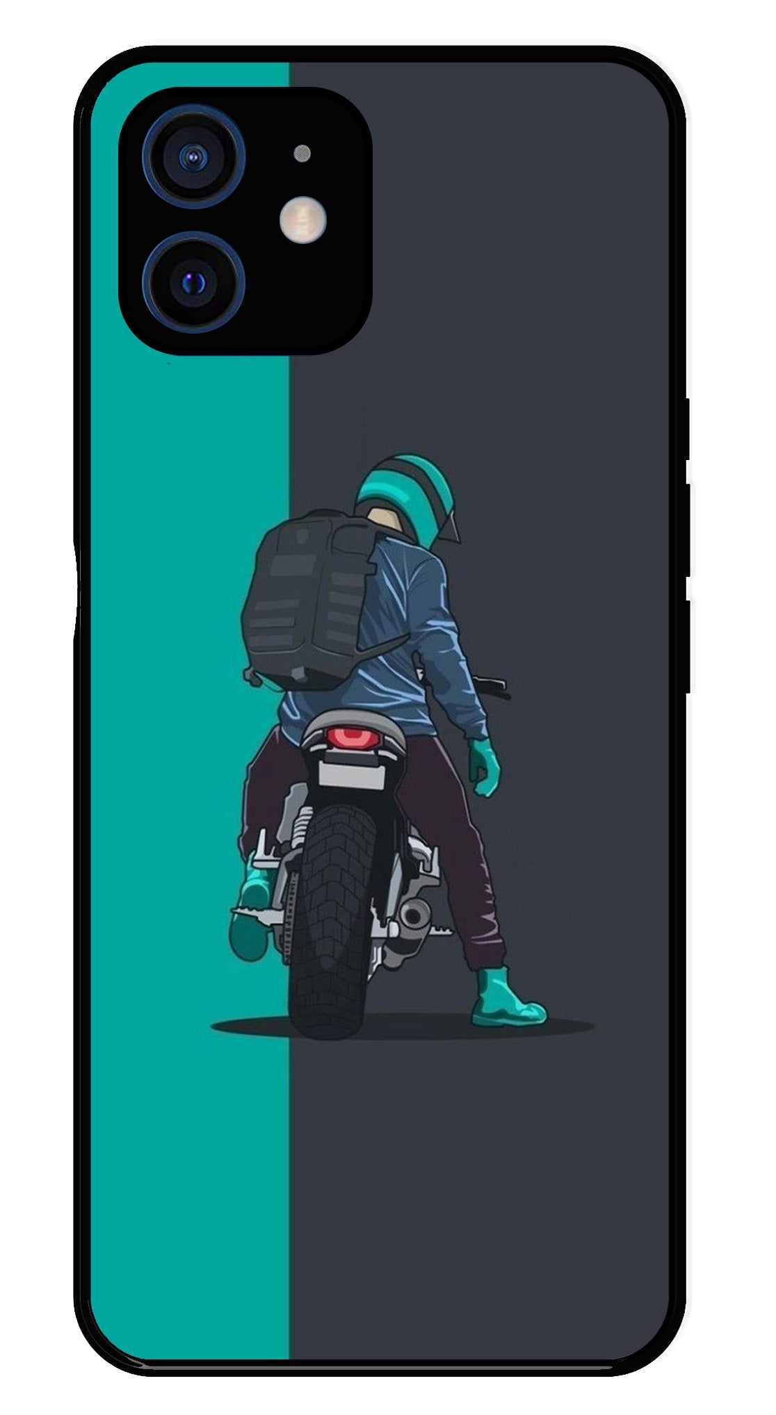 Bike Lover Metal Mobile Case for iPhone 12 Mini Bike Lover Metal Mobile Case for iPhone 12 Mini
