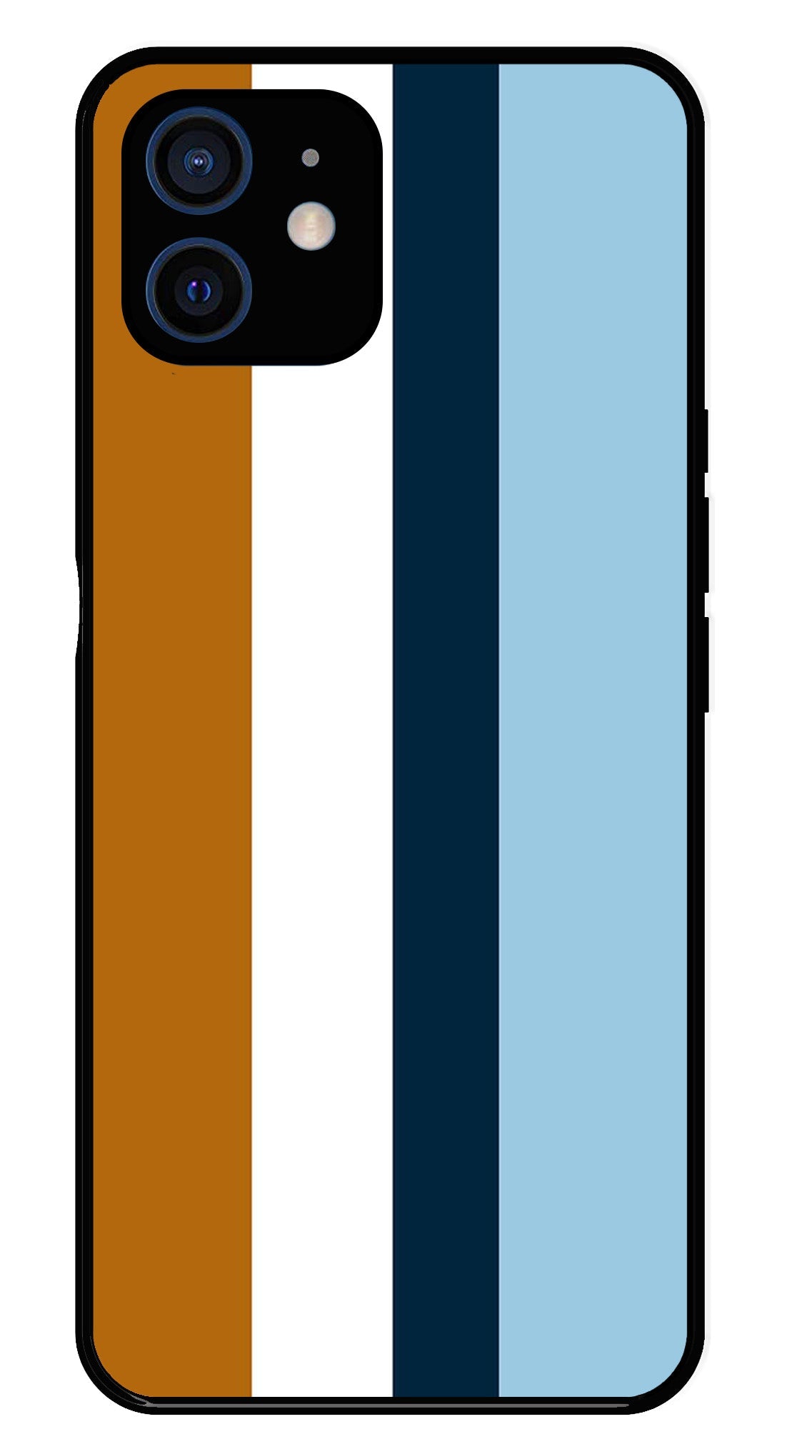 MultiColor Pattern Metal Mobile Case for iPhone 12 Mini MultiColor Pattern Metal Mobile Case for iPhone 12 Mini