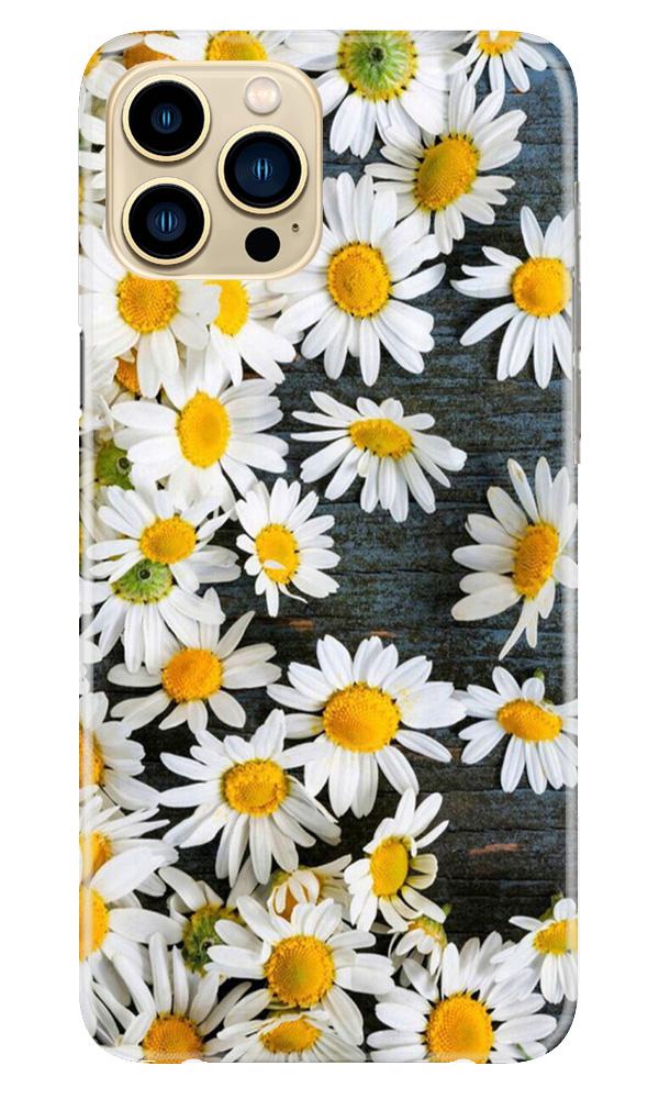 White flowers2 Mobile Back Case for iPhone 13 Pro (Design - 62) White flowers2 Case for iPhone 13 Pro