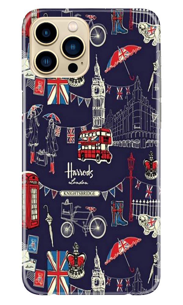 Love London Mobile Back Case for iPhone 13 Pro (Design - 75) Love London Case for iPhone 13 Pro