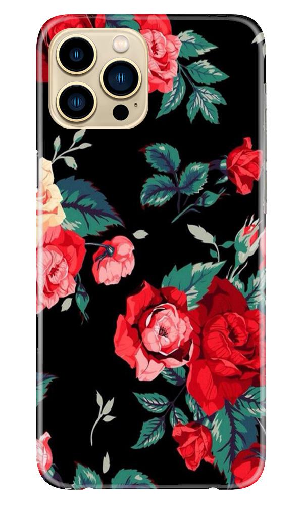 Red Rose2 Mobile Back Case for iPhone 13 Pro Max (Design - 81) Red Rose2 Case for iPhone 13 Pro Max