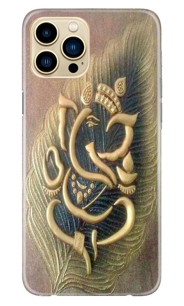 Lord Ganesha Mobile Back Case for iPhone 13 Pro Max (Design - 100) Lord Ganesha Case for iPhone 13 Pro Max