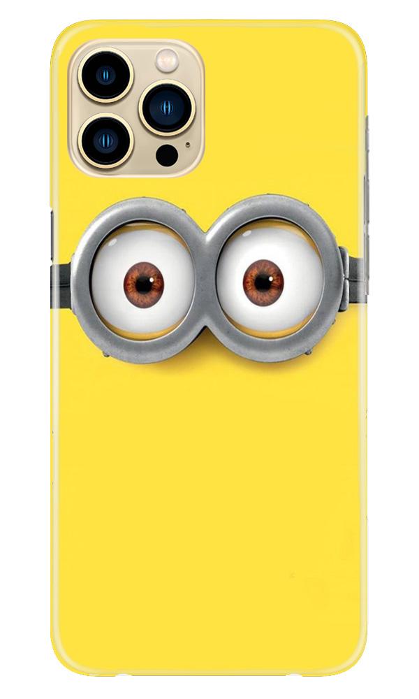 Minions Mobile Back Case for iPhone 13 Pro (Design - 128) Minions Case for iPhone 13 Pro (Design - 128)