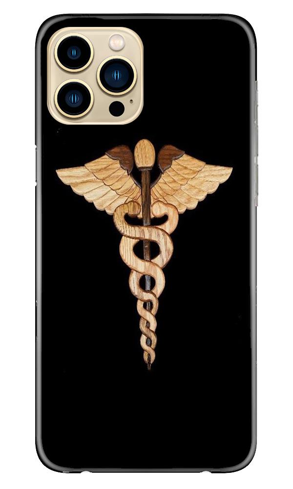 Doctor Logo Mobile Back Case for iPhone 13 Pro Max (Design - 134) Doctor Logo Case for iPhone 13 Pro Max (Design - 134)