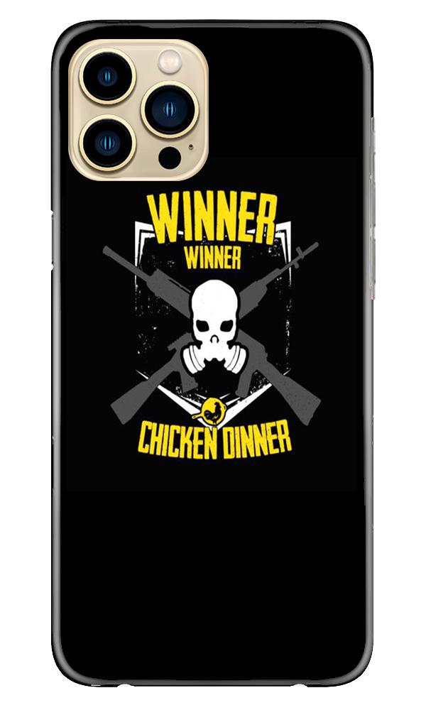 Winner Winner Chicken Dinner Mobile Back Case for iPhone 13 Pro Max (Design - 178) Winner Winner Chicken Dinner Case for iPhone 13 Pro Max (Design - 178)