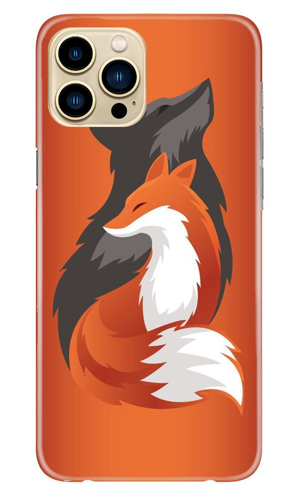 Wolf Mobile Back Case for iPhone 13 Pro (Design - 224) Wolf Case for iPhone 13 Pro (Design No. 224)