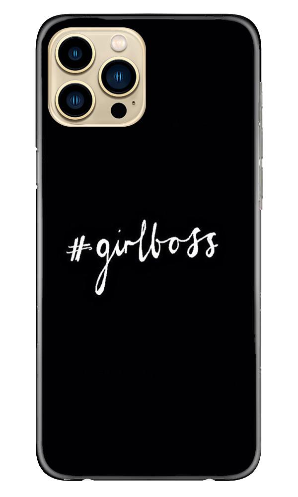 #GirlBoss Mobile Back Case for iPhone 13 Pro (Design - 266) #GirlBoss Case for iPhone 13 Pro (Design No. 266)