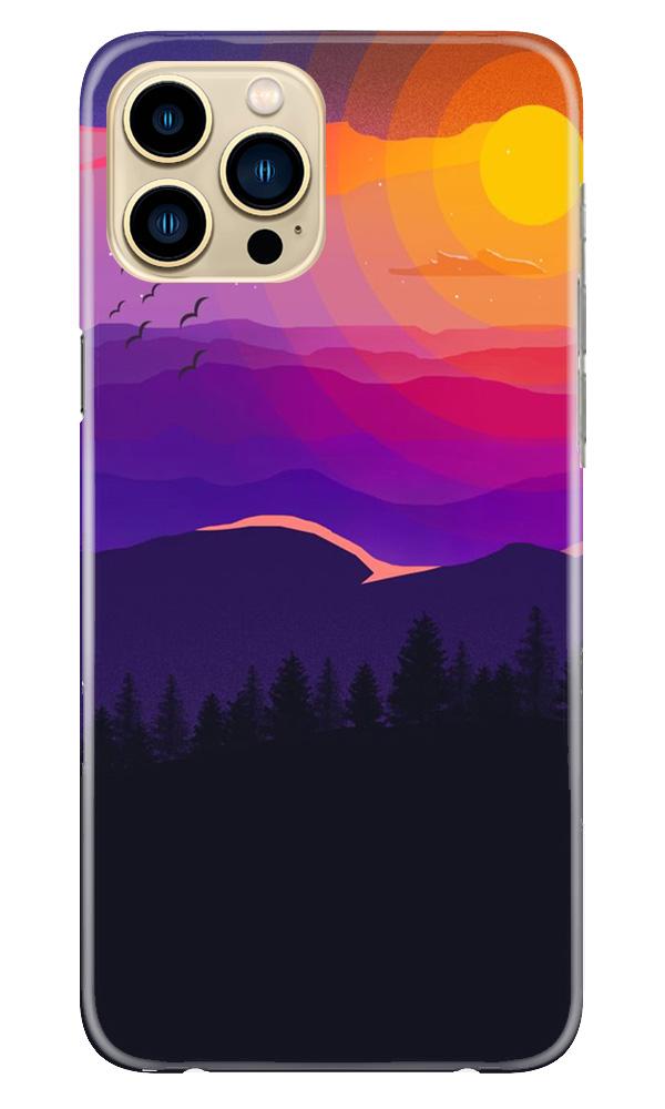 Sun Set Mobile Back Case for iPhone 13 Pro (Design - 279) Sun Set Case for iPhone 13 Pro (Design No. 279)