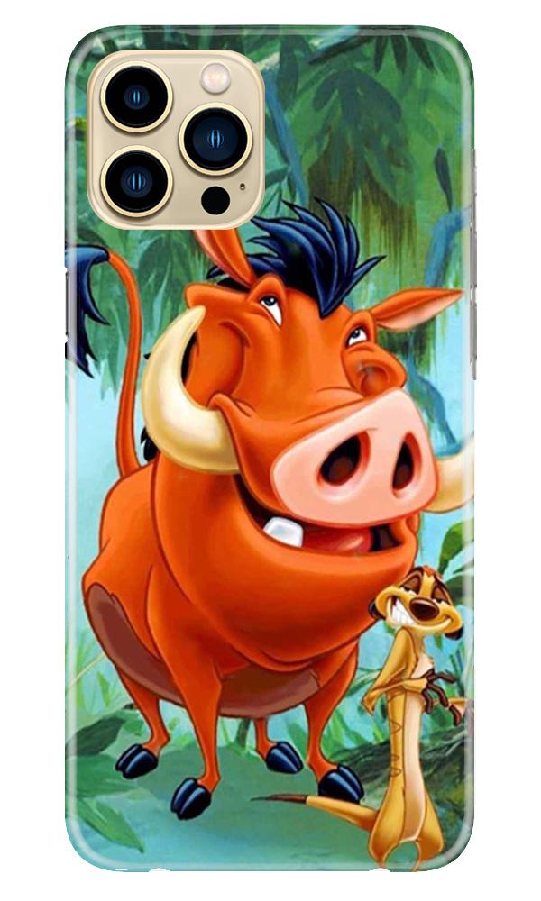Timon and Pumbaa Mobile Back Case for iPhone 13 Pro (Design - 305) Timon and Pumbaa Mobile Back Case for iPhone 13 Pro (Design - 305)
