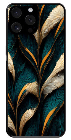 Feathers Metal Mobile Case for iPhone 15 Pro Max Feathers Metal Mobile Case for iPhone 15 Pro Max
