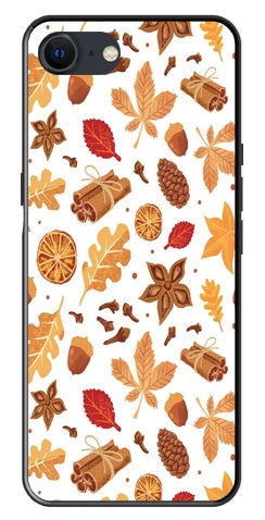 Autumn Leaf Metal Mobile Case for iPhone SE 2020 Autumn Leaf Metal Mobile Case for iPhone SE 2020