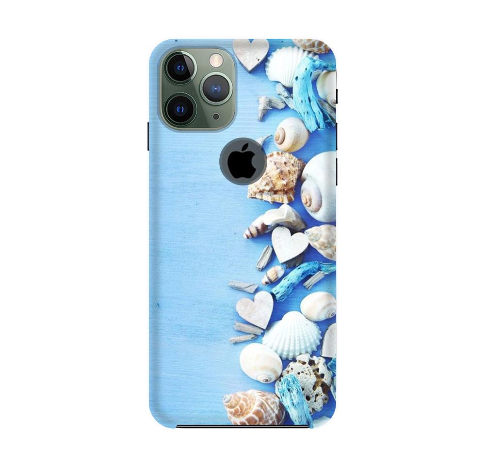 Sea Shells2 Mobile Back Case for iPhone 11 Pro Max logo cut (Design - 64) Sea Shells2 Case for iPhone 11 Pro Max logo cut