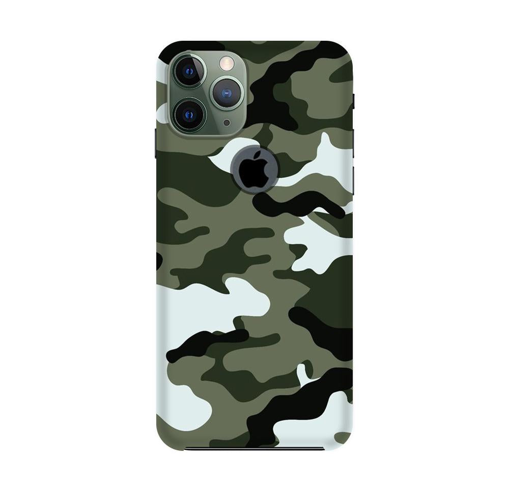 Army Camouflage Mobile Back Case for iPhone 11 Pro Max logo cut (Design - 108) Army Camouflage Case for iPhone 11 Pro Max logo cut (Design - 108)