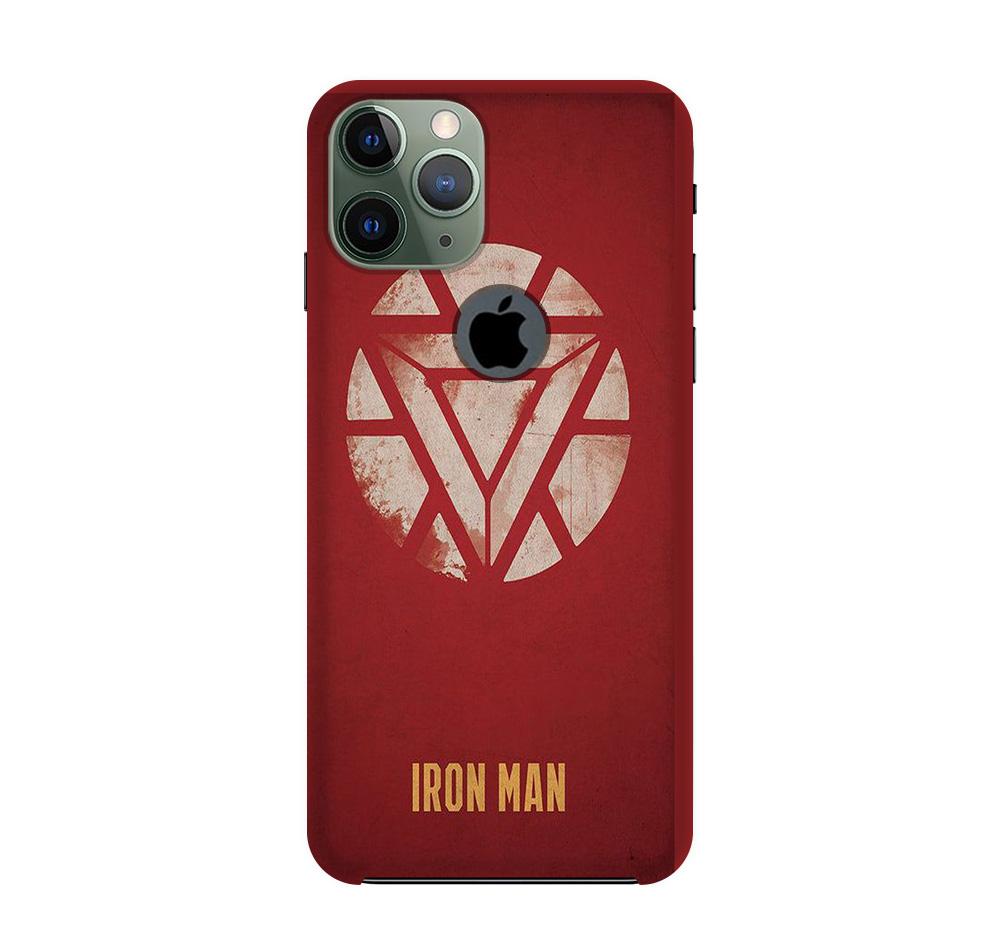 Iron Man Superhero Mobile Back Case for iPhone 11 Pro Max logo cut (Design - 115) Iron Man Superhero Case for iPhone 11 Pro Max logo cut (Design - 115)