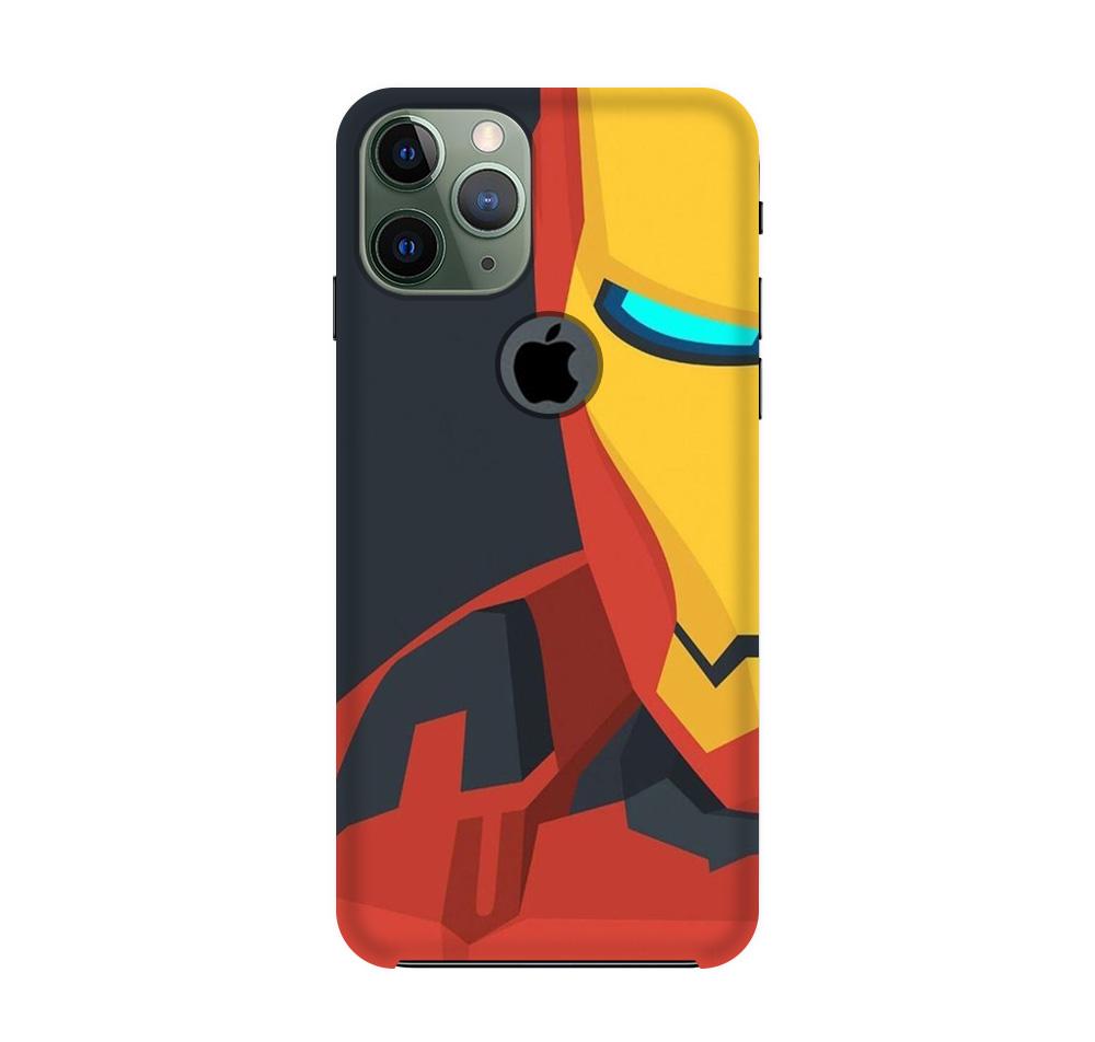 Iron Man Superhero Mobile Back Case for iPhone 11 Pro Max logo cut (Design - 120) Iron Man Superhero Case for iPhone 11 Pro Max logo cut (Design - 120)