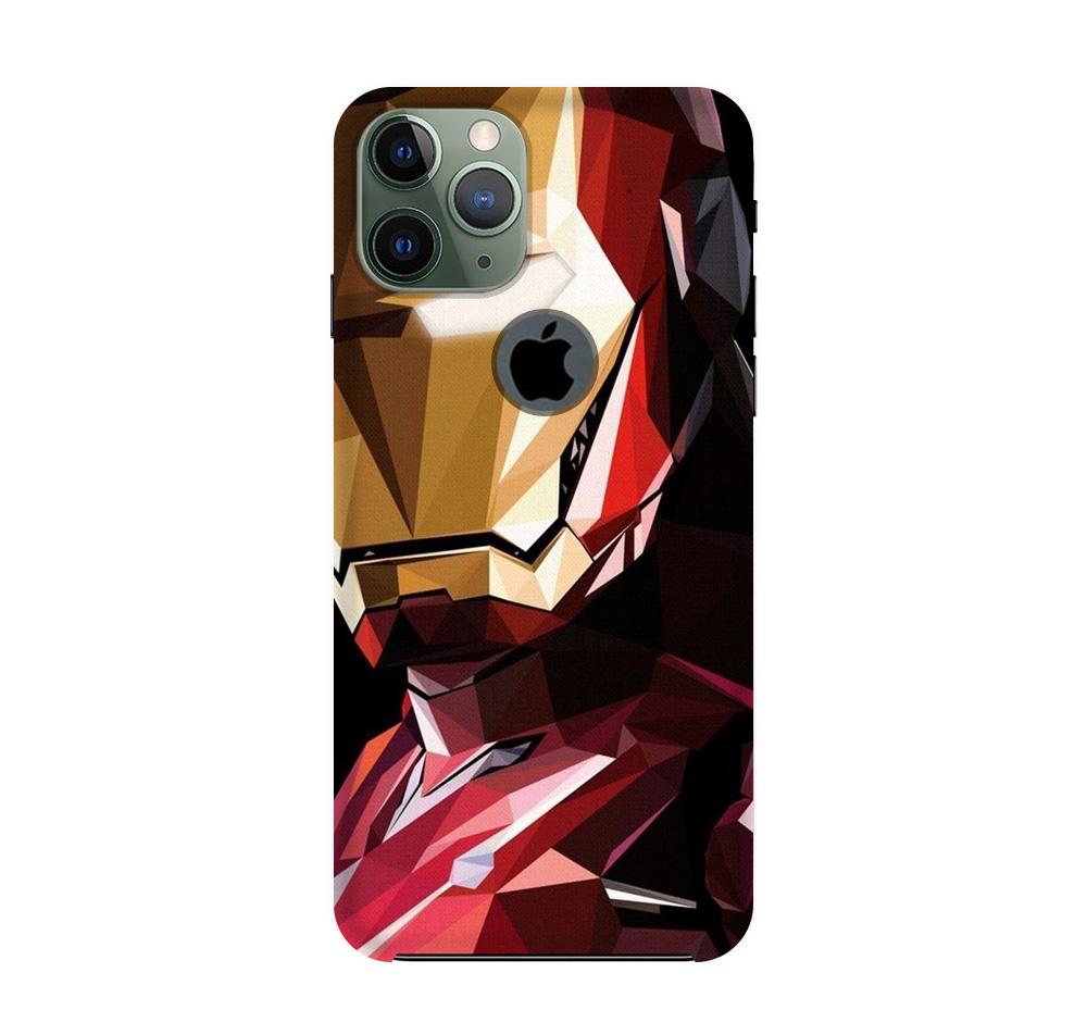 Iron Man Superhero Mobile Back Case for iPhone 11 Pro Max logo cut (Design - 122) Iron Man Superhero Case for iPhone 11 Pro Max logo cut (Design - 122)