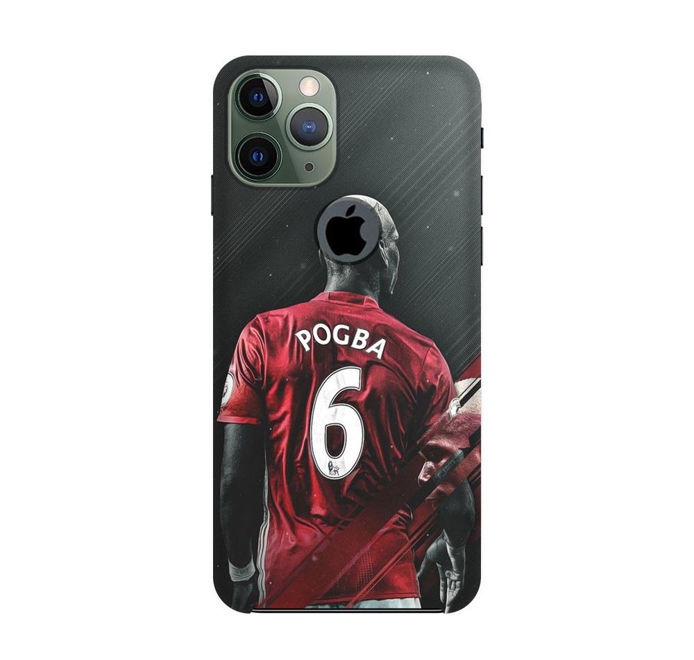 Pogba Mobile Back Case for iPhone 11 Pro Max logo cut (Design - 167) Pogba Case for iPhone 11 Pro Max logo cut (Design - 167)