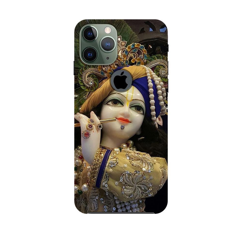 Lord Krishna3 Mobile Back Case for iPhone 11 Pro logo cut (Design - 18) Lord Krishna3 Case for iPhone 11 Pro logo cut