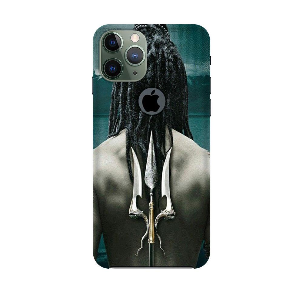 Mahakal Mobile Back Case for iPhone 11 Pro logo cut (Design - 47) Mahakal Case for iPhone 11 Pro logo cut