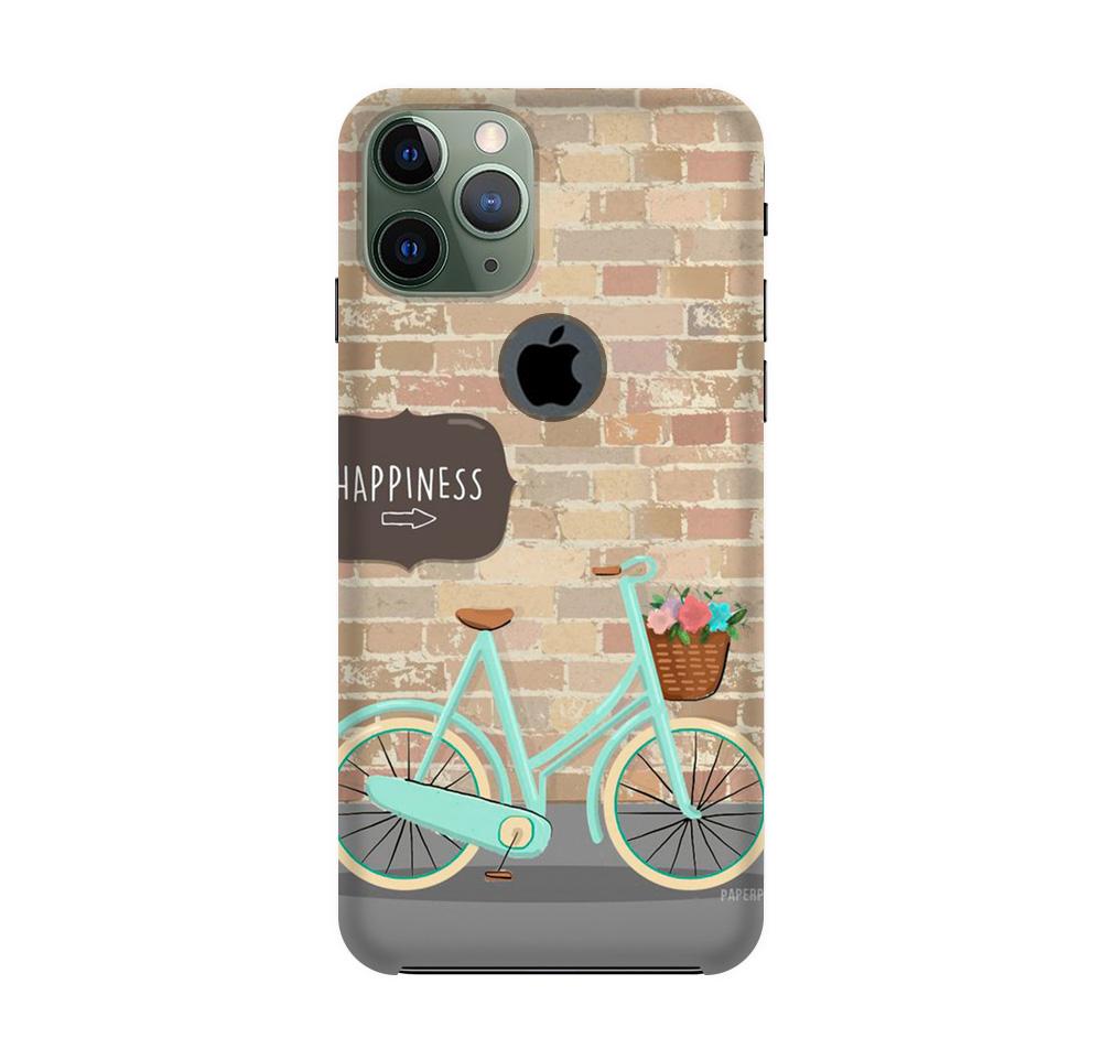 Happiness Mobile Back Case for iPhone 11 Pro logo cut (Design - 53) Happiness Case for iPhone 11 Pro logo cut