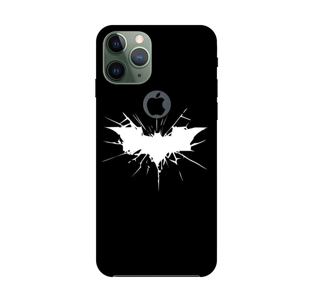 Batman Superhero Mobile Back Case for iPhone 11 Pro logo cut (Design - 119) Batman Superhero Case for iPhone 11 Pro logo cut (Design - 119)