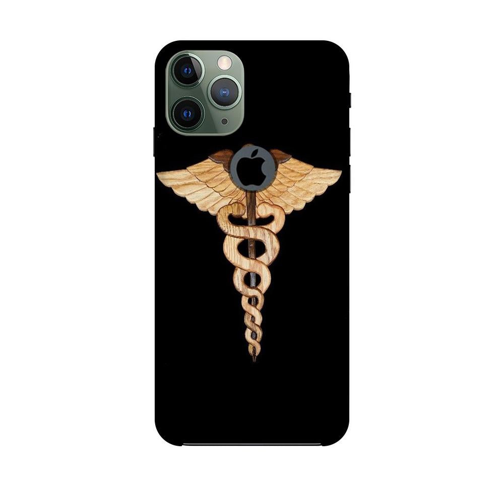 Doctor Logo Mobile Back Case for iPhone 11 Pro logo cut (Design - 134) Doctor Logo Case for iPhone 11 Pro logo cut (Design - 134)