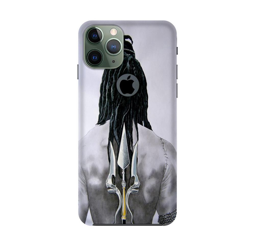 Lord Shiva Mobile Back Case for iPhone 11 Pro logo cut (Design - 135) Lord Shiva Case for iPhone 11 Pro logo cut (Design - 135)