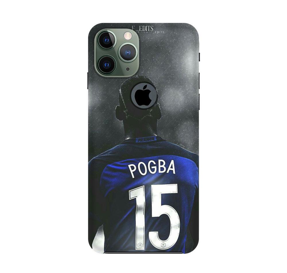 Pogba Mobile Back Case for iPhone 11 Pro logo cut (Design - 159) Pogba Case for iPhone 11 Pro logo cut (Design - 159)