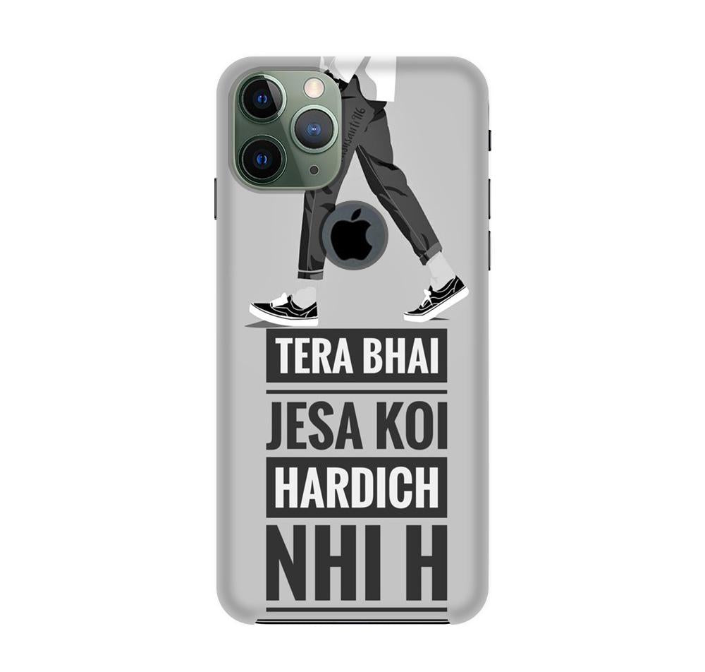 Hardich Nahi Mobile Back Case for iPhone 11 Pro logo cut (Design - 214) Hardich Nahi Case for iPhone 11 Pro logo cut (Design No. 214)