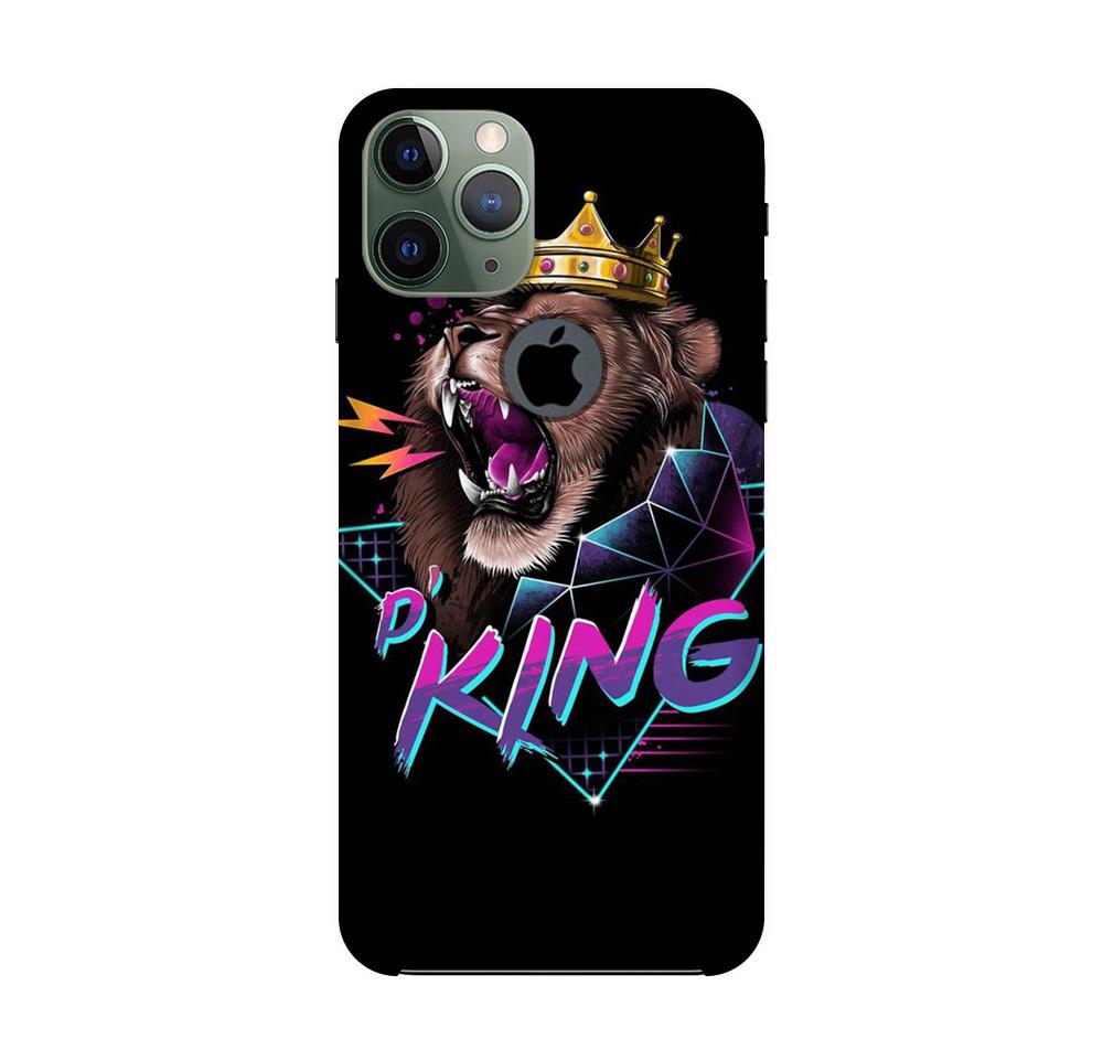 Lion King Mobile Back Case for iPhone 11 Pro logo cut (Design - 219) Lion King Case for iPhone 11 Pro logo cut (Design No. 219)