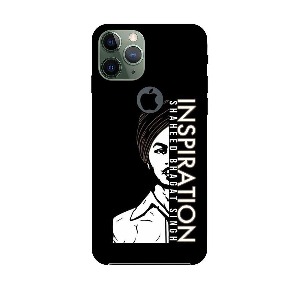 Bhagat Singh Mobile Back Case for iPhone 11 Pro Logo Cut (Design - 329) Bhagat Singh Mobile Back Case for iPhone 11 Pro Logo Cut (Design - 329)