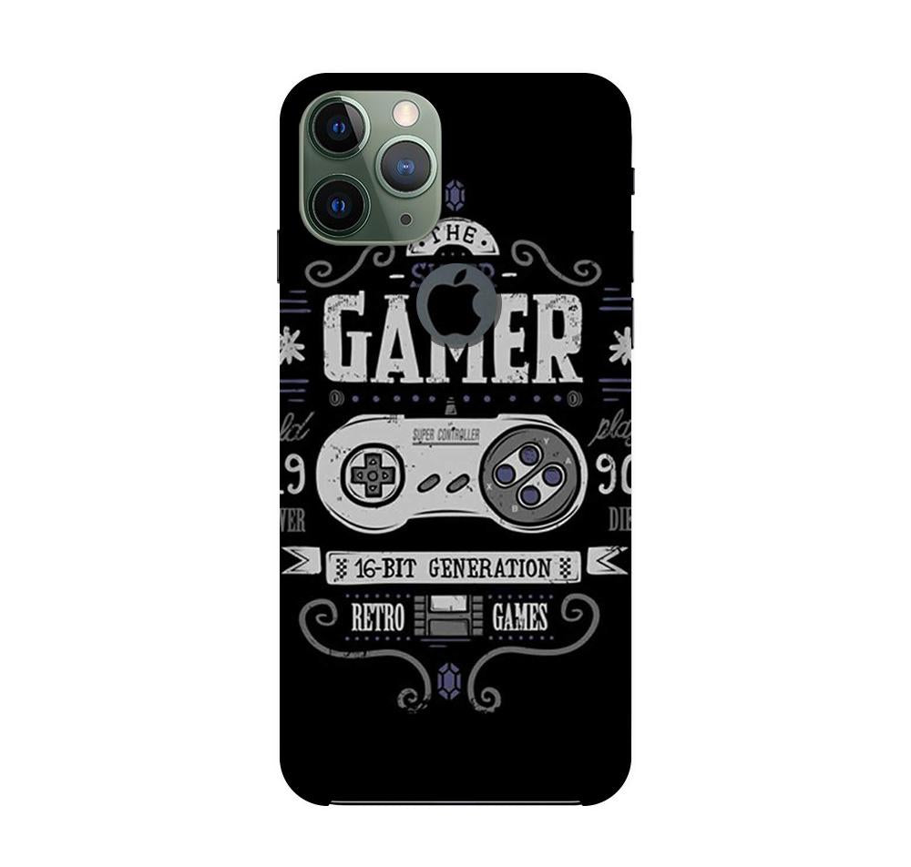 Gamer Mobile Back Case for iPhone 11 Pro Logo Cut (Design - 330) Gamer Mobile Back Case for iPhone 11 Pro Logo Cut (Design - 330)