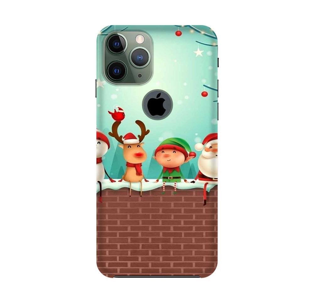 Santa Claus Mobile Back Case for iPhone 11 Pro Logo Cut (Design - 334) Santa Claus Mobile Back Case for iPhone 11 Pro Logo Cut (Design - 334)