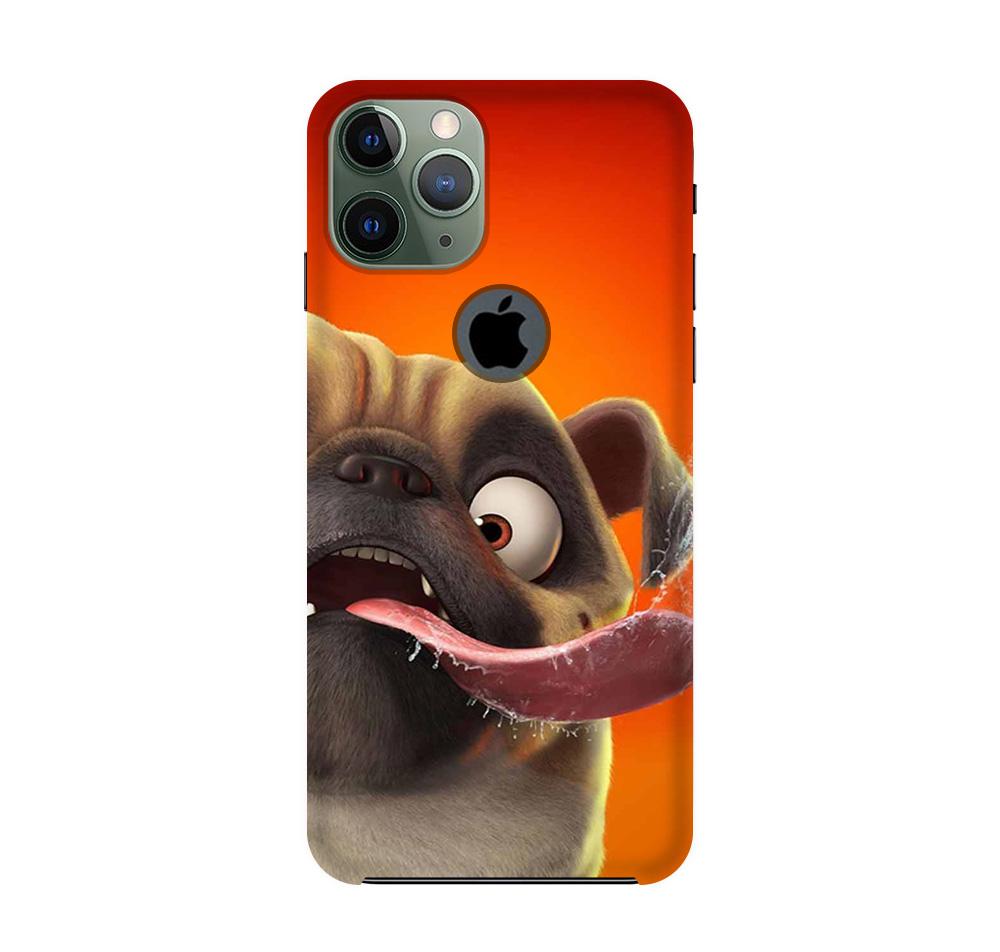 Dog Mobile Back Case for iPhone 11 Pro Logo Cut (Design - 343) Dog Mobile Back Case for iPhone 11 Pro Logo Cut (Design - 343)
