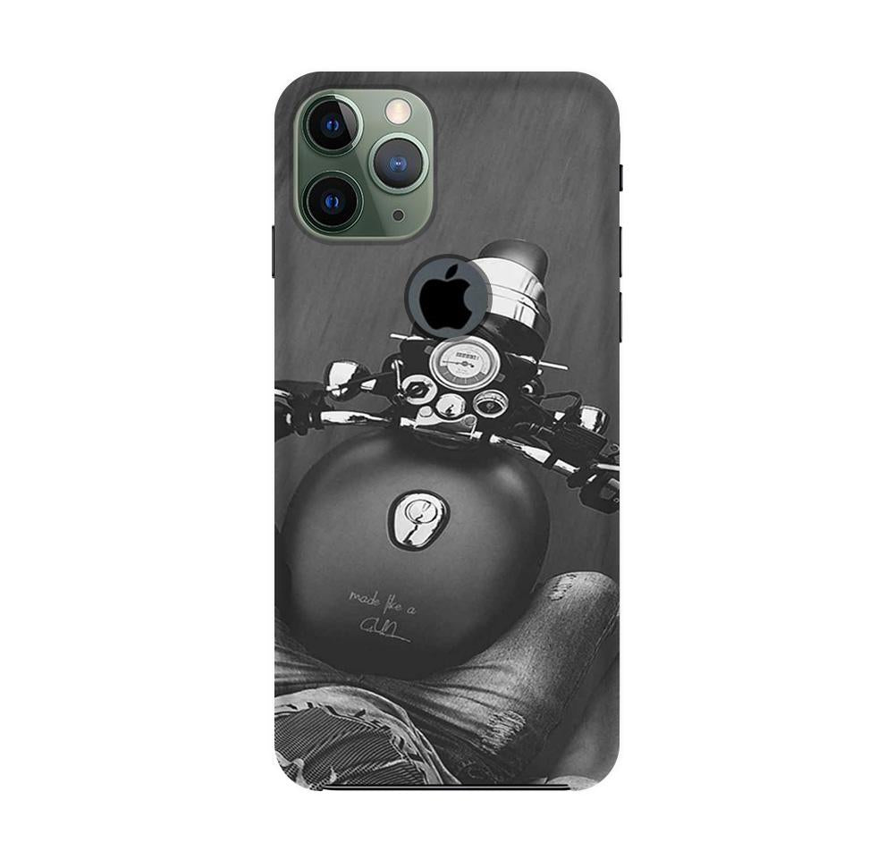 Royal Enfield Mobile Back Case for iPhone 11 Pro Logo Cut (Design - 382) Royal Enfield Mobile Back Case for iPhone 11 Pro Logo Cut (Design - 382)