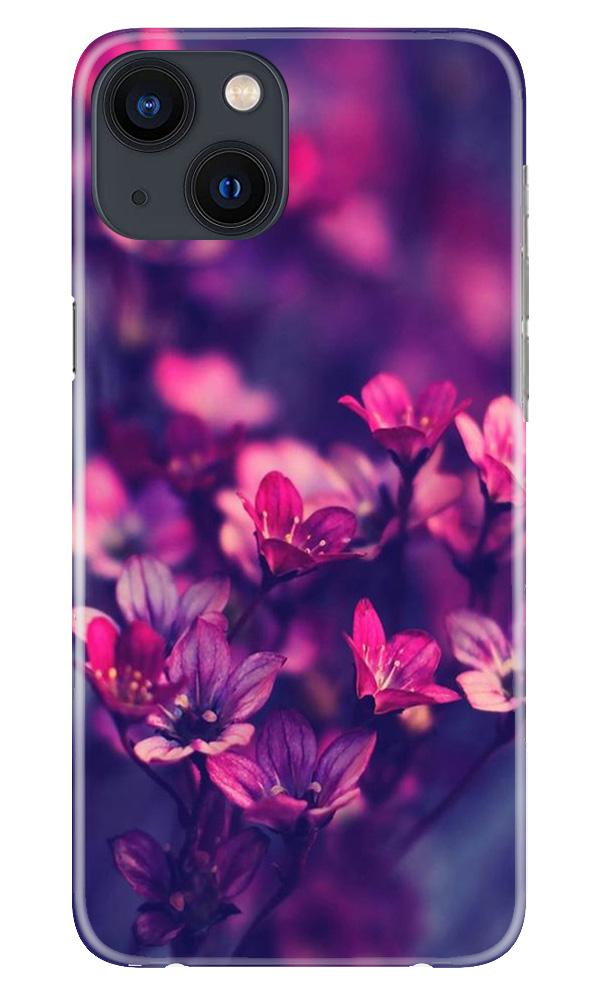 flowers Mobile Back Case for iPhone 13 Mini (Design - 25) flowers Case for iPhone 13 Mini