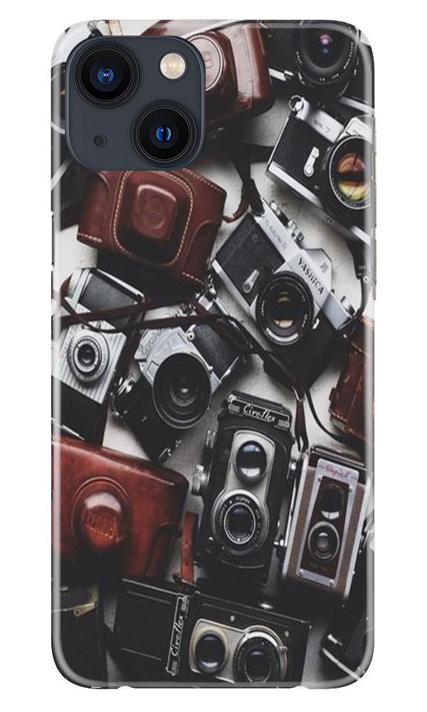 Cameras Mobile Back Case for iPhone 13 Mini (Design - 57) Cameras Case for iPhone 13 Mini