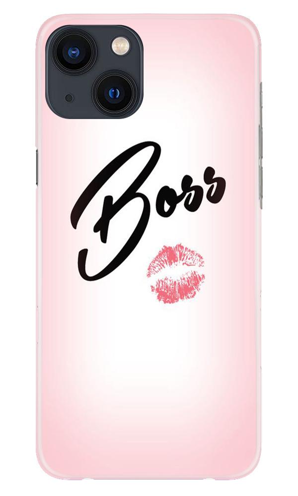 Boss Mobile Back Case for iPhone 13 Mini (Design - 59) Boss Case for iPhone 13 Mini