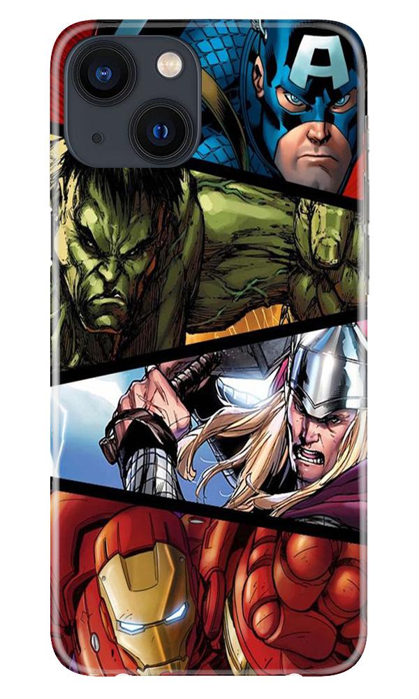 Avengers Superhero Mobile Back Case for iPhone 13 Mini (Design - 124) Avengers Superhero Case for iPhone 13 Mini (Design - 124)