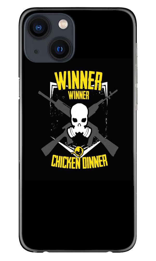 Winner Winner Chicken Dinner Mobile Back Case for iPhone 13 Mini (Design - 178) Winner Winner Chicken Dinner Case for iPhone 13 Mini (Design - 178)
