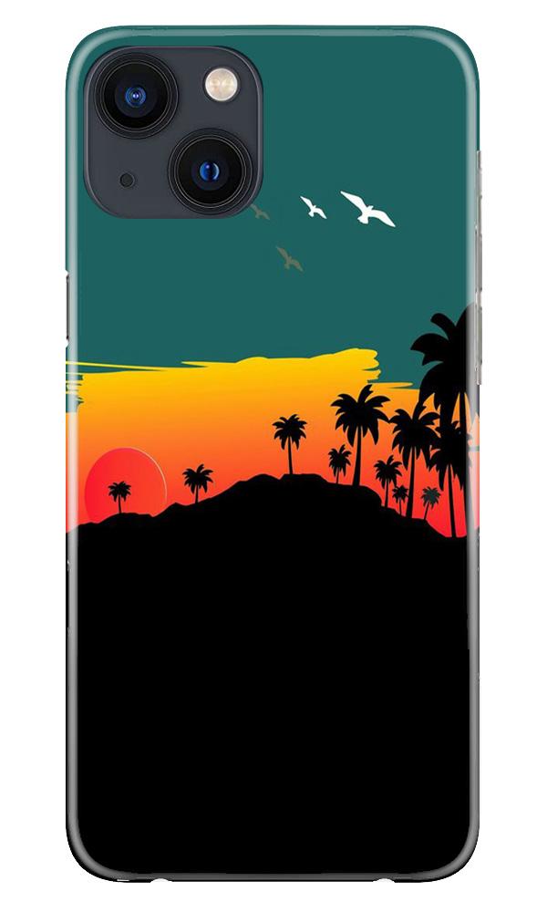 Sky Trees Mobile Back Case for iPhone 13 Mini (Design - 191) Sky Trees Case for iPhone 13 Mini (Design - 191)