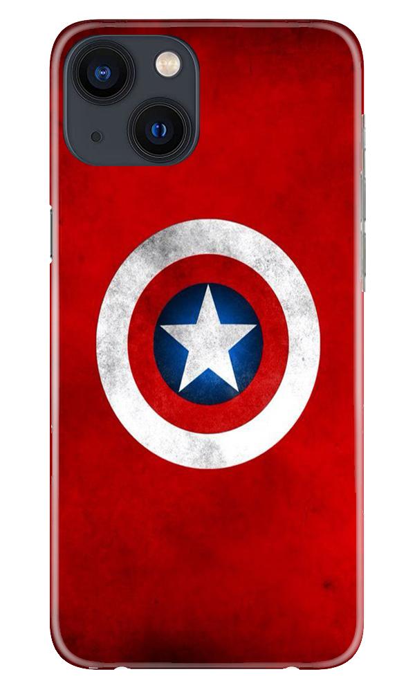 Captain America Mobile Back Case for iPhone 13 Mini (Design - 249) Captain America Case for iPhone 13 Mini (Design No. 249)