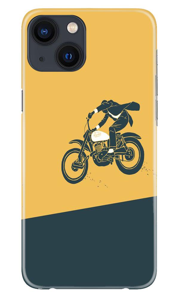 Bike Lovers Mobile Back Case for iPhone 13 (Design - 256) Bike Lovers Case for iPhone 13 (Design No. 256)