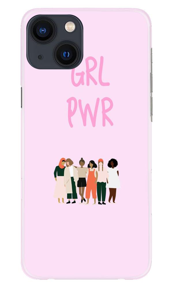 Girl Power Mobile Back Case for iPhone 13 Mini (Design - 267) Girl Power Case for iPhone 13 Mini (Design No. 267)