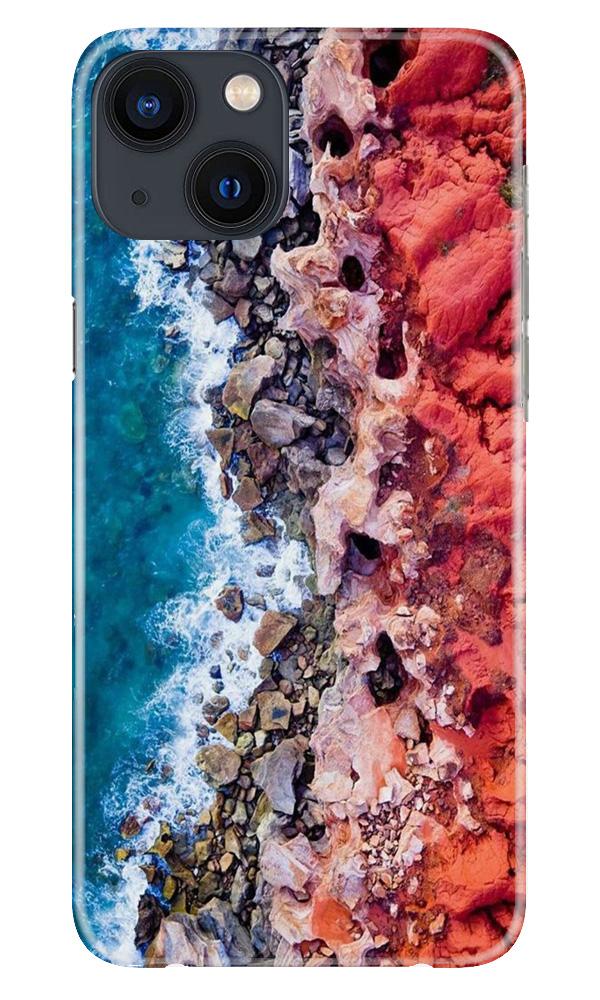 Sea Shore Mobile Back Case for iPhone 13 Mini (Design - 273) Sea Shore Case for iPhone 13 Mini (Design No. 273)