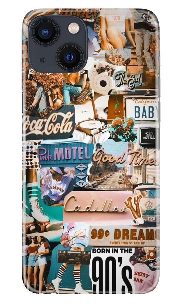 Vintage Design Mobile Back Case for iPhone 13 (Design - 284) Vintage Design Case for iPhone 13 (Design No. 284)